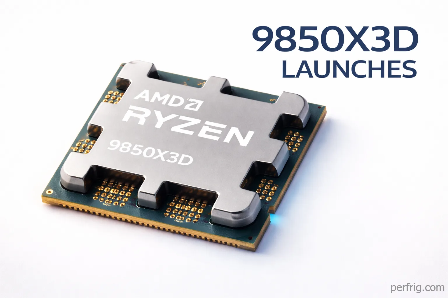 AMD Ryzen 7 9850X3D processor announcement launching January 29 at $499