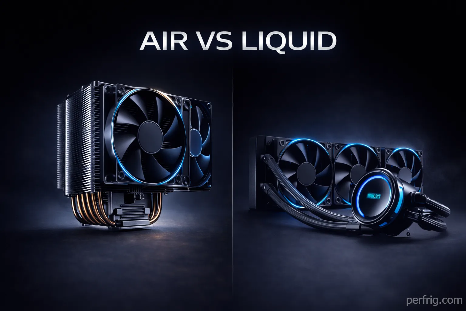 Best CPU coolers 2026 comparing tower air coolers vs AIO liquid cooling solutions