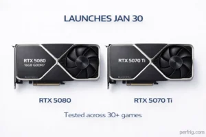 RTX 5080 and 5070 Ti launch today: pricing, specs, and availability