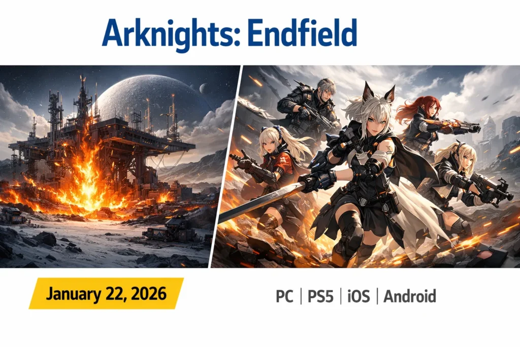 Arknights Endfield complete guide – Talos-II industrial setting and four-operator combat squad