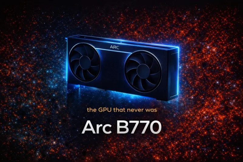 Intel Arc B770 review: Battlemage grows up (and never ships)