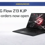 ROG Flow Z13-KJP Kojima Productions Edition gaming tablet pre-orders open February 24 2026 at $3699