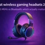 Best wireless gaming headsets 2026 guide covering 2.4GHz vs Bluetooth latency mic quality battery life and top picks by budget