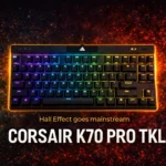 Corsair K70 Pro TKL review featured image showing Hall Effect mechanical keyboard for competitive gaming