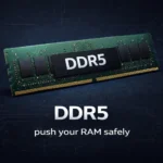 DDR5 overclocking guide showing how to push RAM safely with XMP EXPO and manual settings