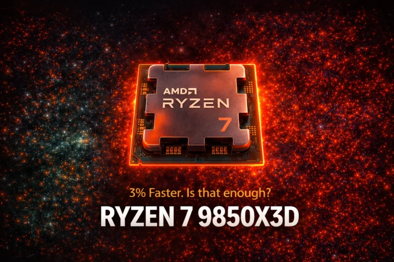 Ryzen 7 9850X3D review: faster than the 9800X3D?