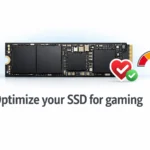 How to optimize your SSD for gaming covering TRIM health monitoring and speed settings for NVMe and SATA drives
