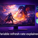 Variable refresh rate explained guide covering G-Sync FreeSync and HDMI VRR differences for gaming monitor buyers in 2026