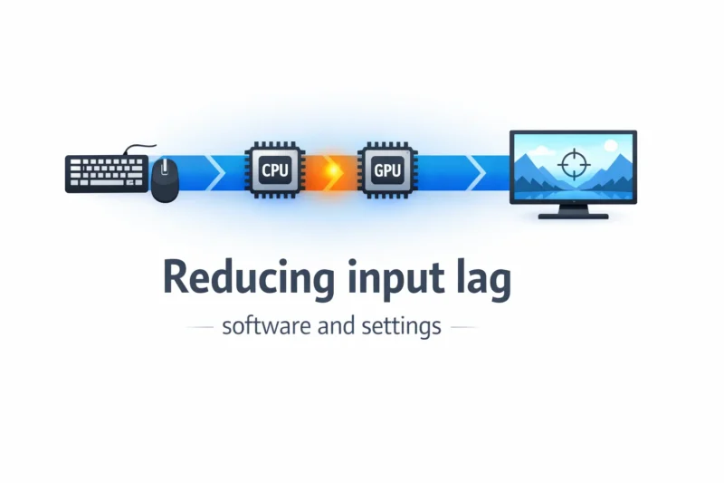 Reducing input lag without a new monitor: software and settings